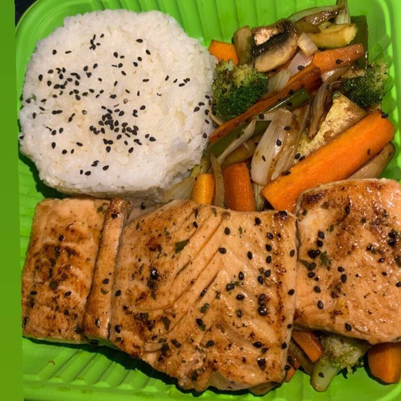 Tepanyaki Salmón