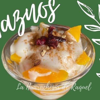 Postre Plátanos con Crema