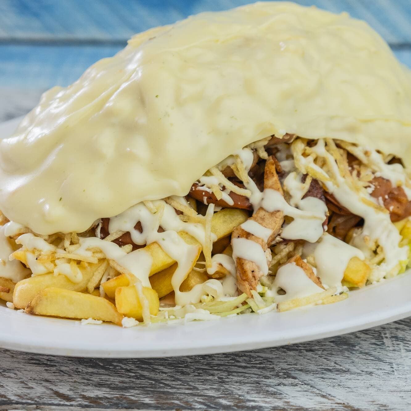 Salchipapa Especial MaxGordo's