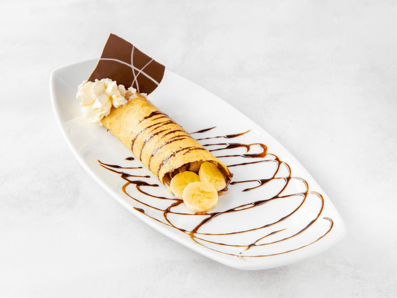 Crepe de Nutella® y Banano