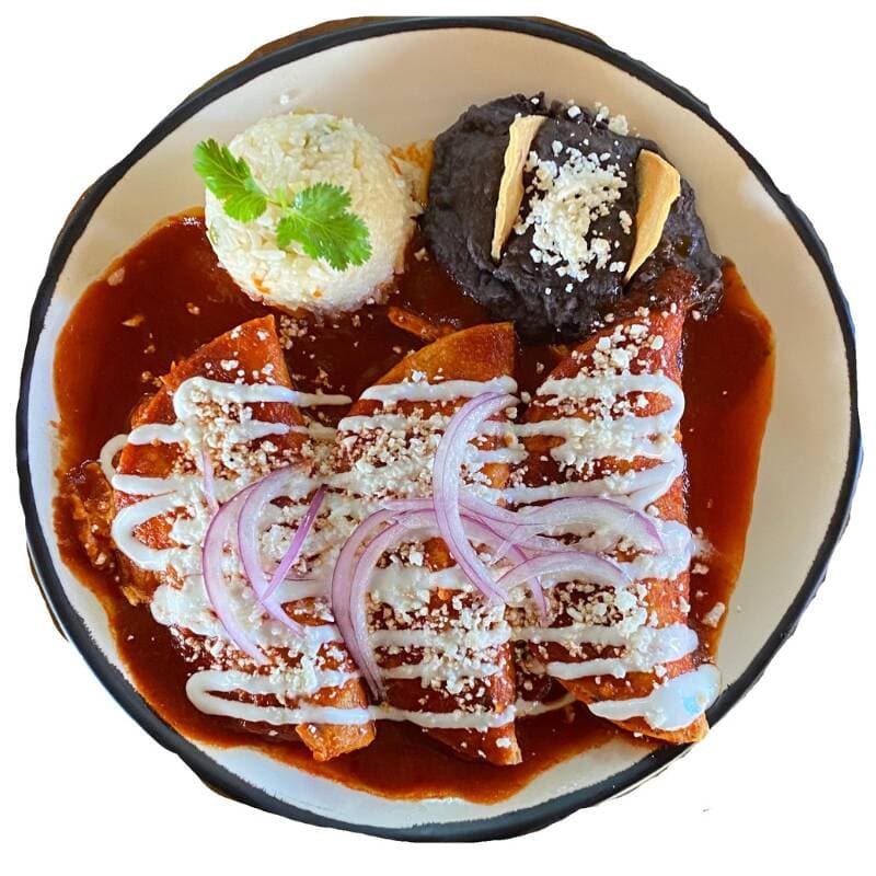 ENCHILADAS ROJAS