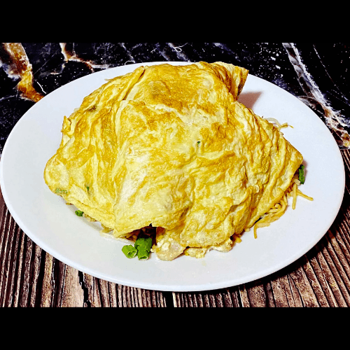 Arroz Chaufa con Tortilla