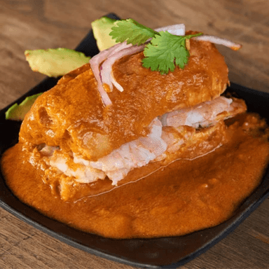 Torta Ahogada de Camaron