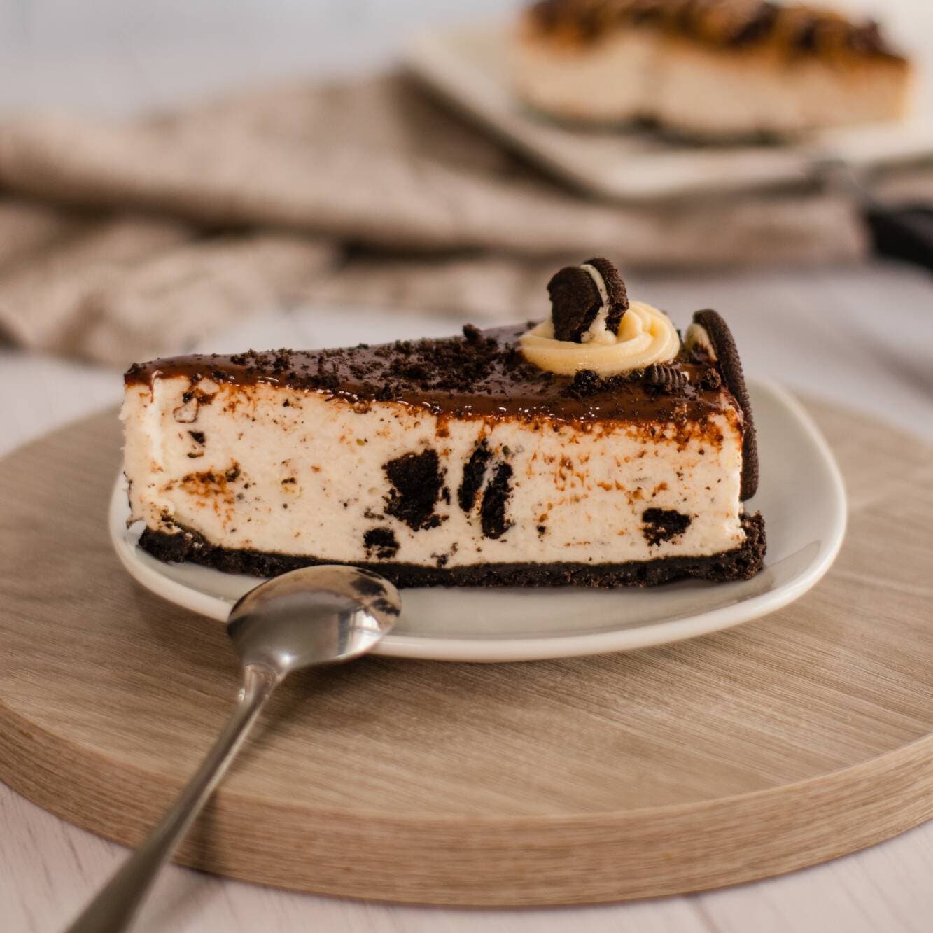 Cheesecake de oreo