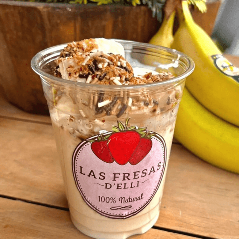 Platanos con Crema