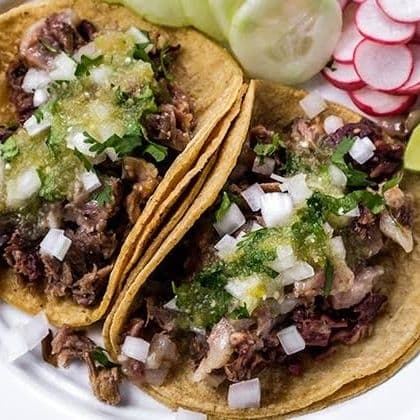 Tacos de Maciza Cabeza