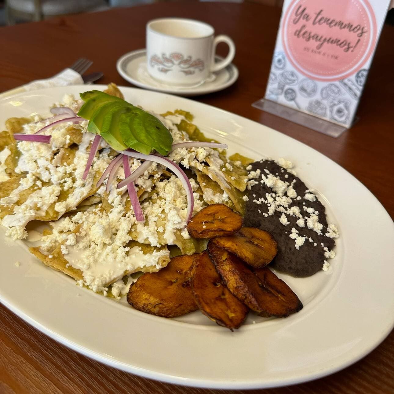 COMBO Chilaquiles Verdes