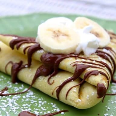 Crepa de Plátano con NUTELLA