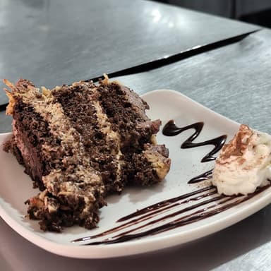 Rebanada de Pastel de Chocolate