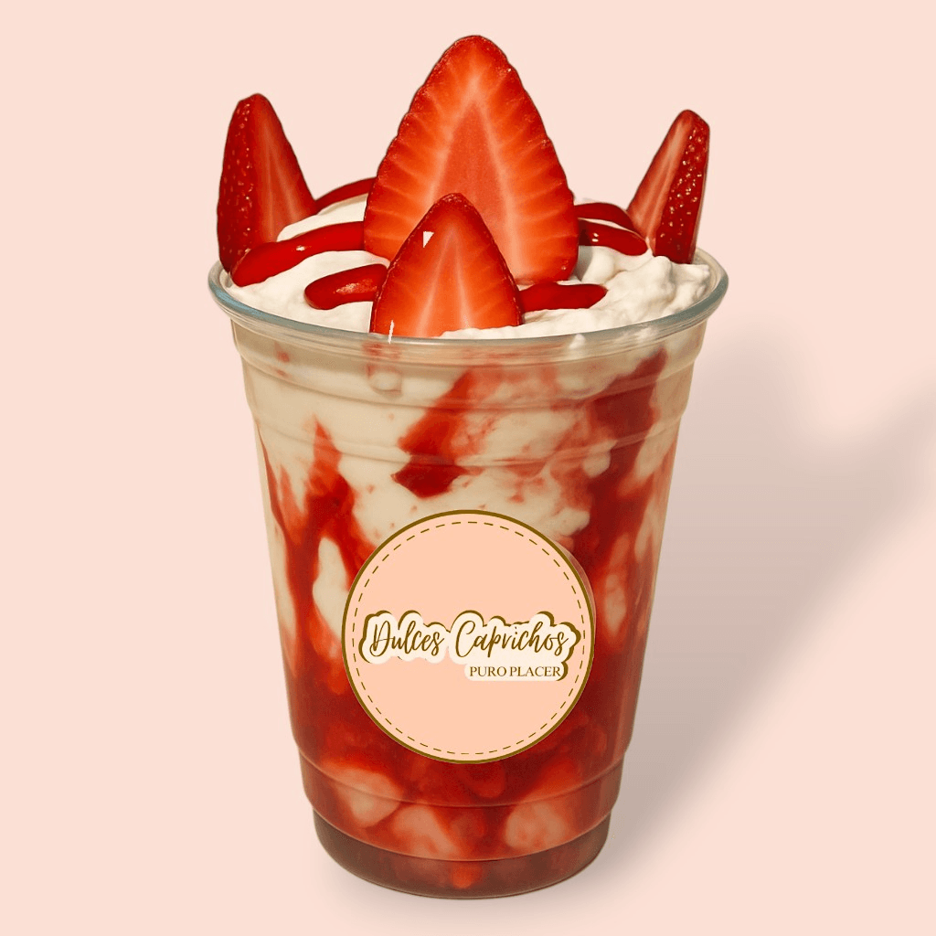 Fresa con Crema 12 Oz