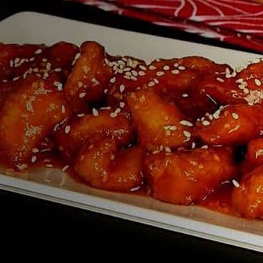 Pollo a la Naranja con Chile