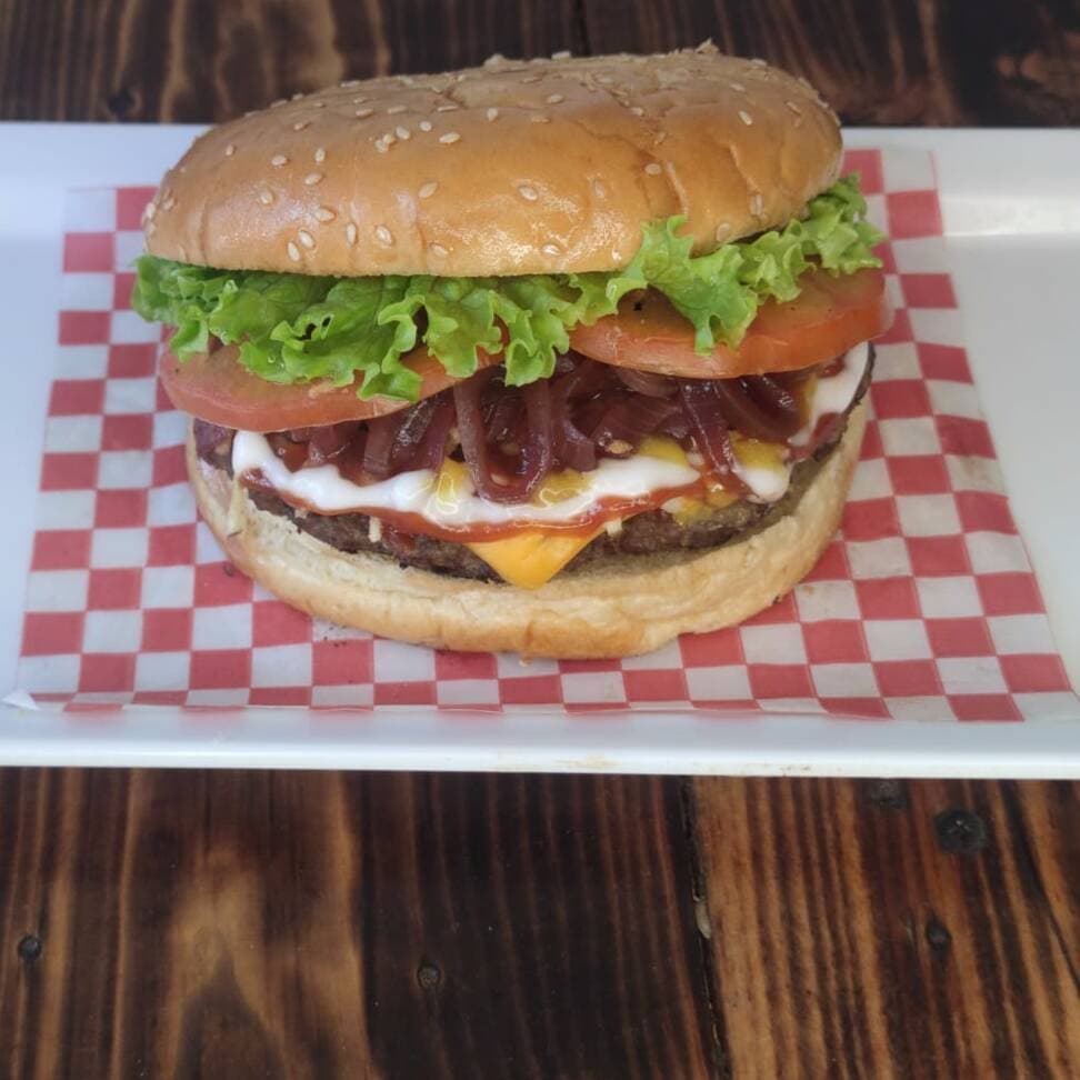 Hamburguesa Maxi de Cebolla Caramelizada