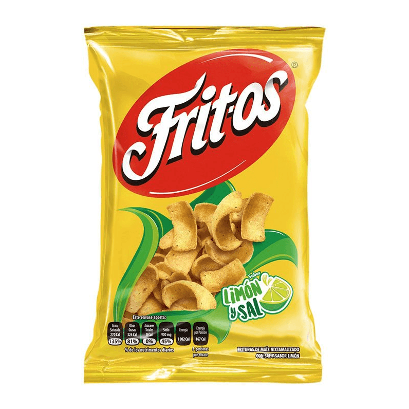 Fritos Sal Y Limón 57Gr