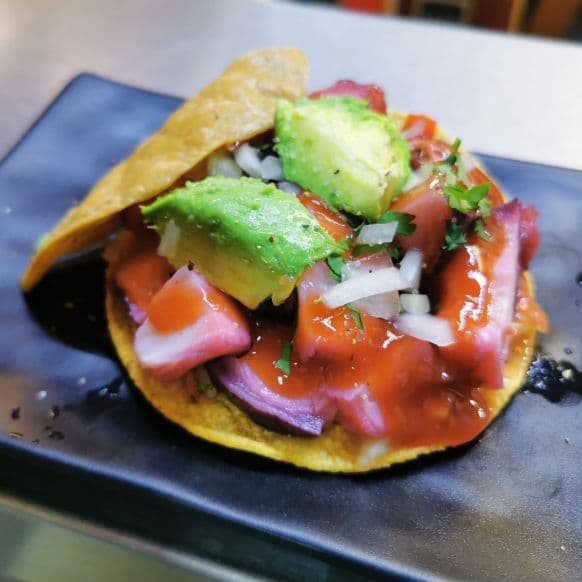 Tostada Pulpo