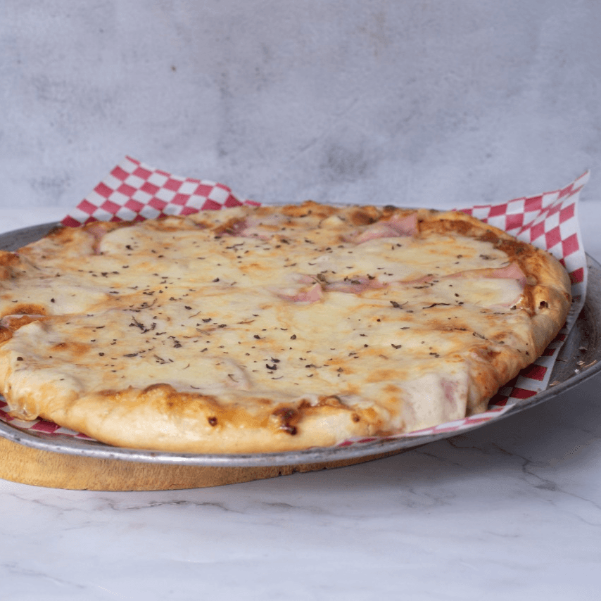 Pizza de Jamon y Queso para Tres Personas (30 Cm)
