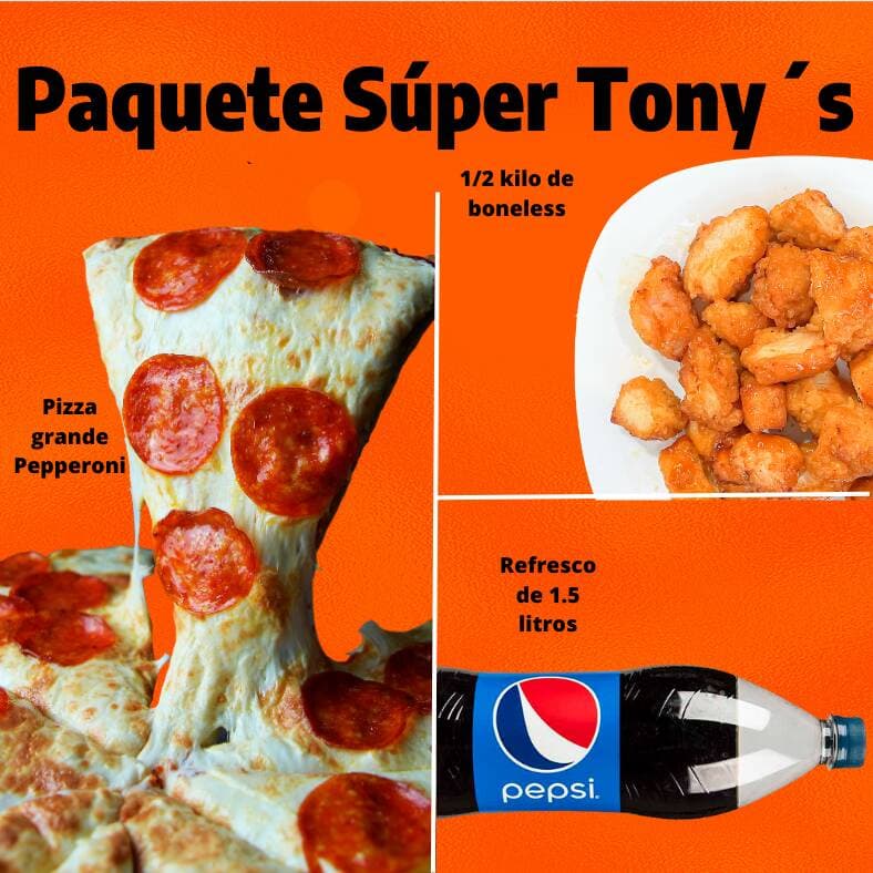 COMBO PAQUETE SUPER TONY´S.