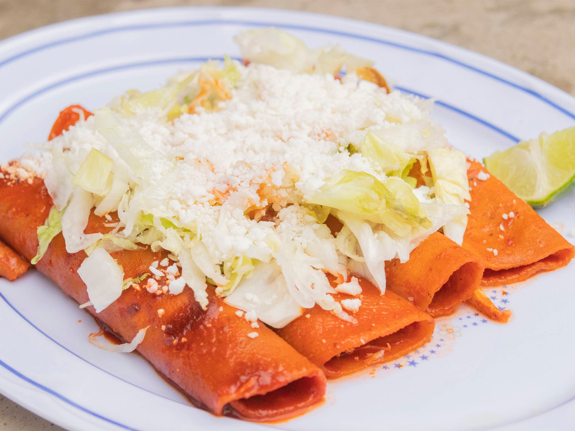 Orden Enchiladas de Queso