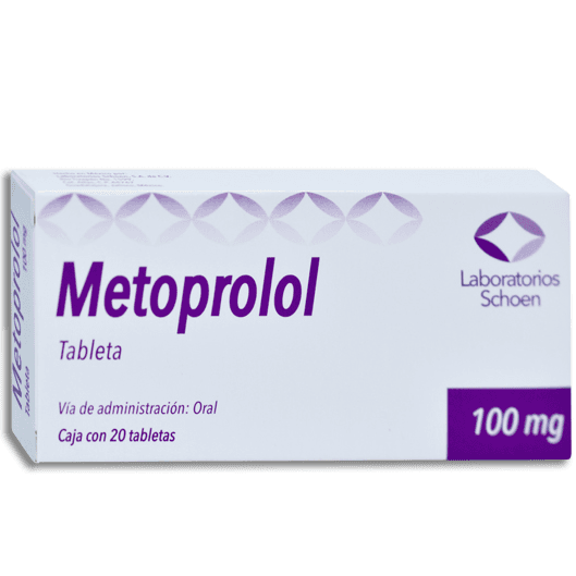 METOPROLOL C/20 TABS 100MG SCHOEN LABS