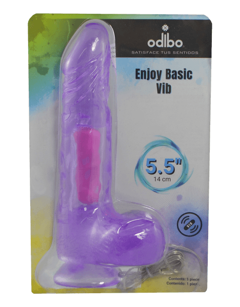 ODIBO ENJOY BASIC VIB 5.5 INCH PURPLE