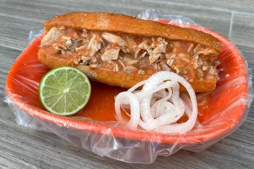 Torta ahogada tradicional