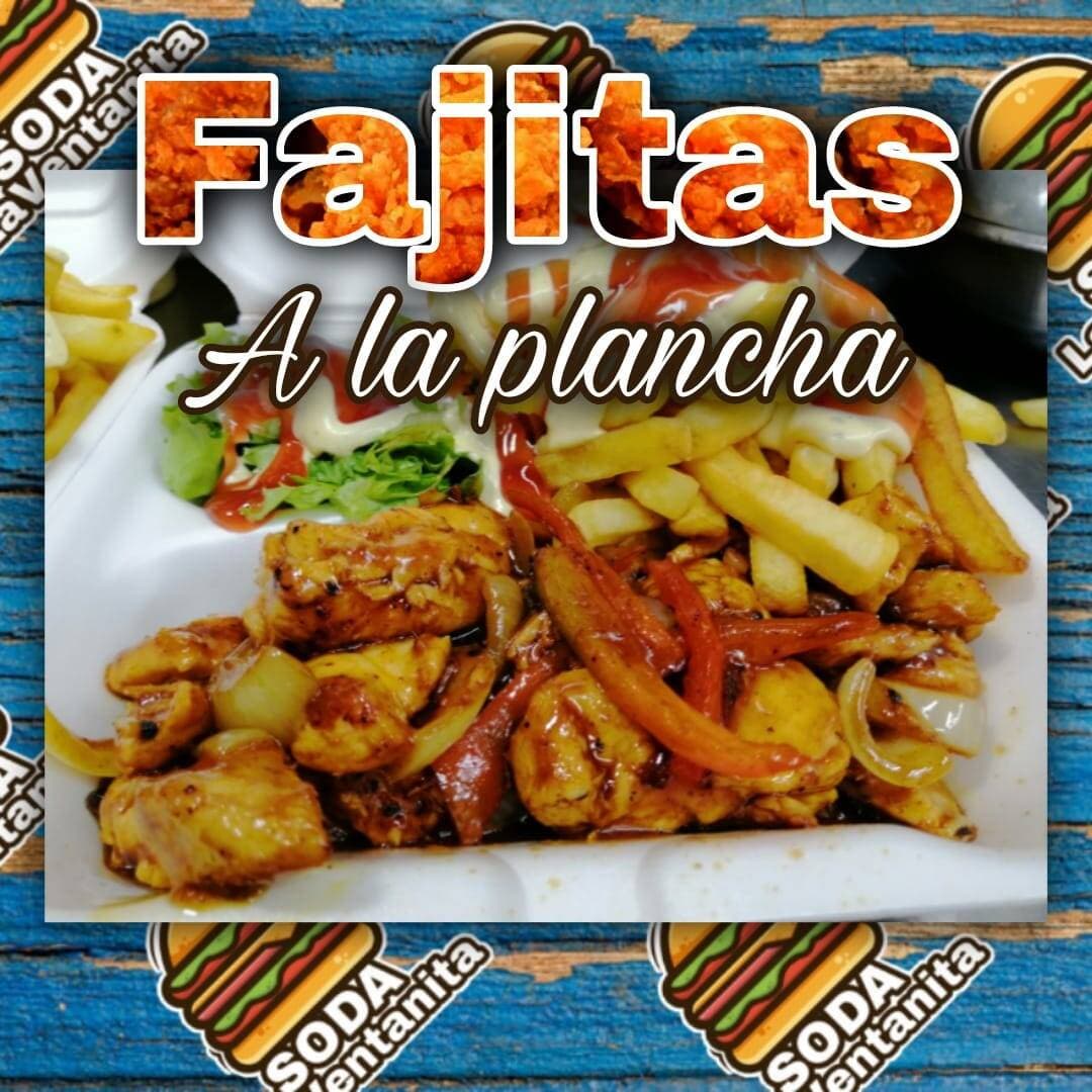 Fajitas a la plancha de pollo