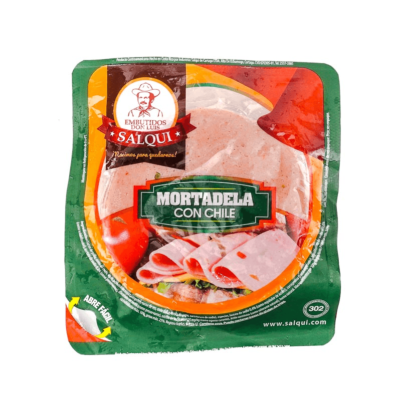 MORTADELA CON CHILE SALQUI 150G