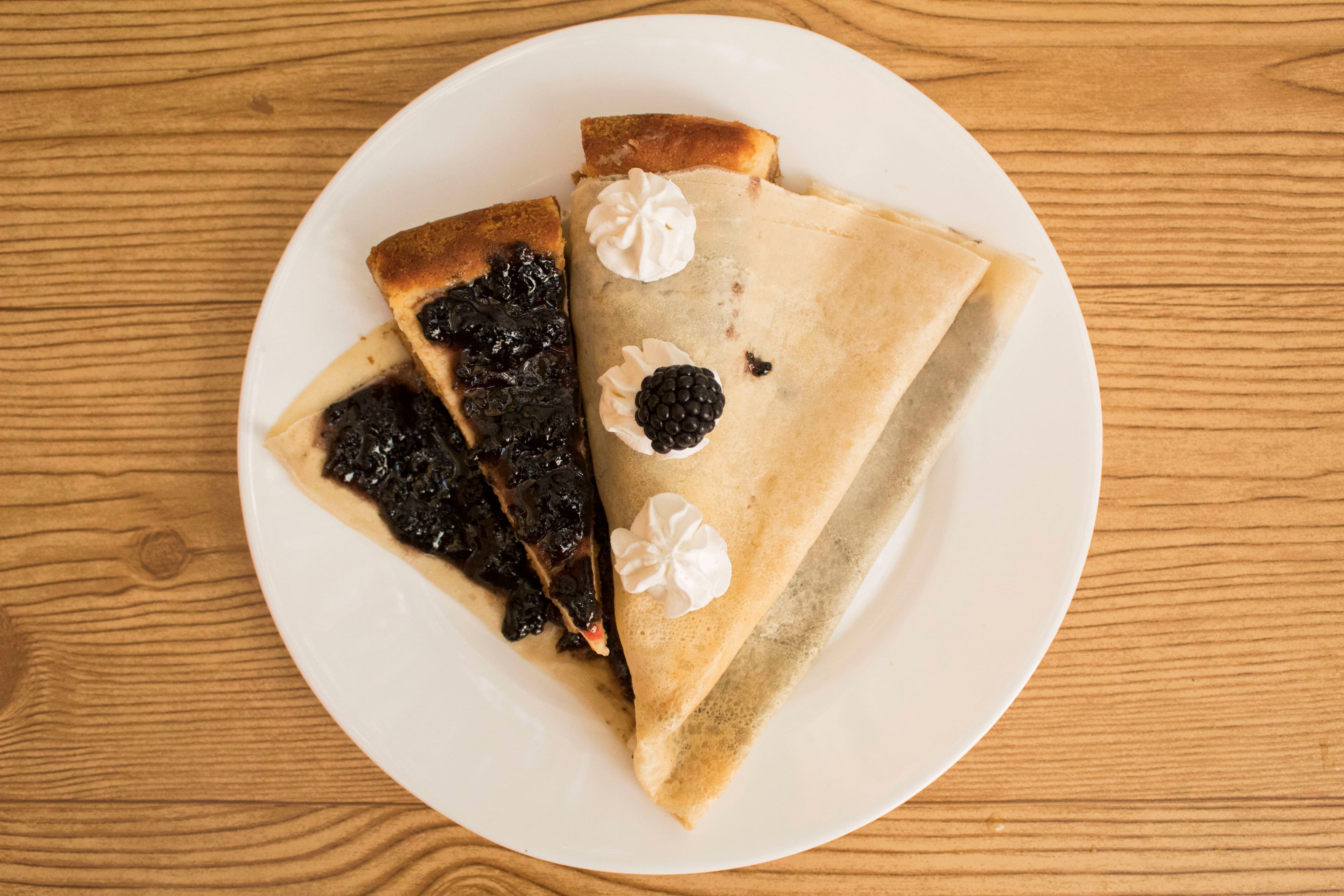 Crepa con Nutella y Philadelphia