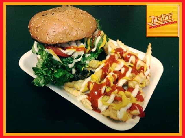 Combo-Hamburguesa con Queso y Piña