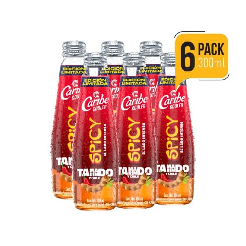 Caribe Cooler Spicy Tamarindo Six Pack 300 ml