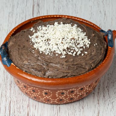 Frijoles negros refritos  1/2 kg