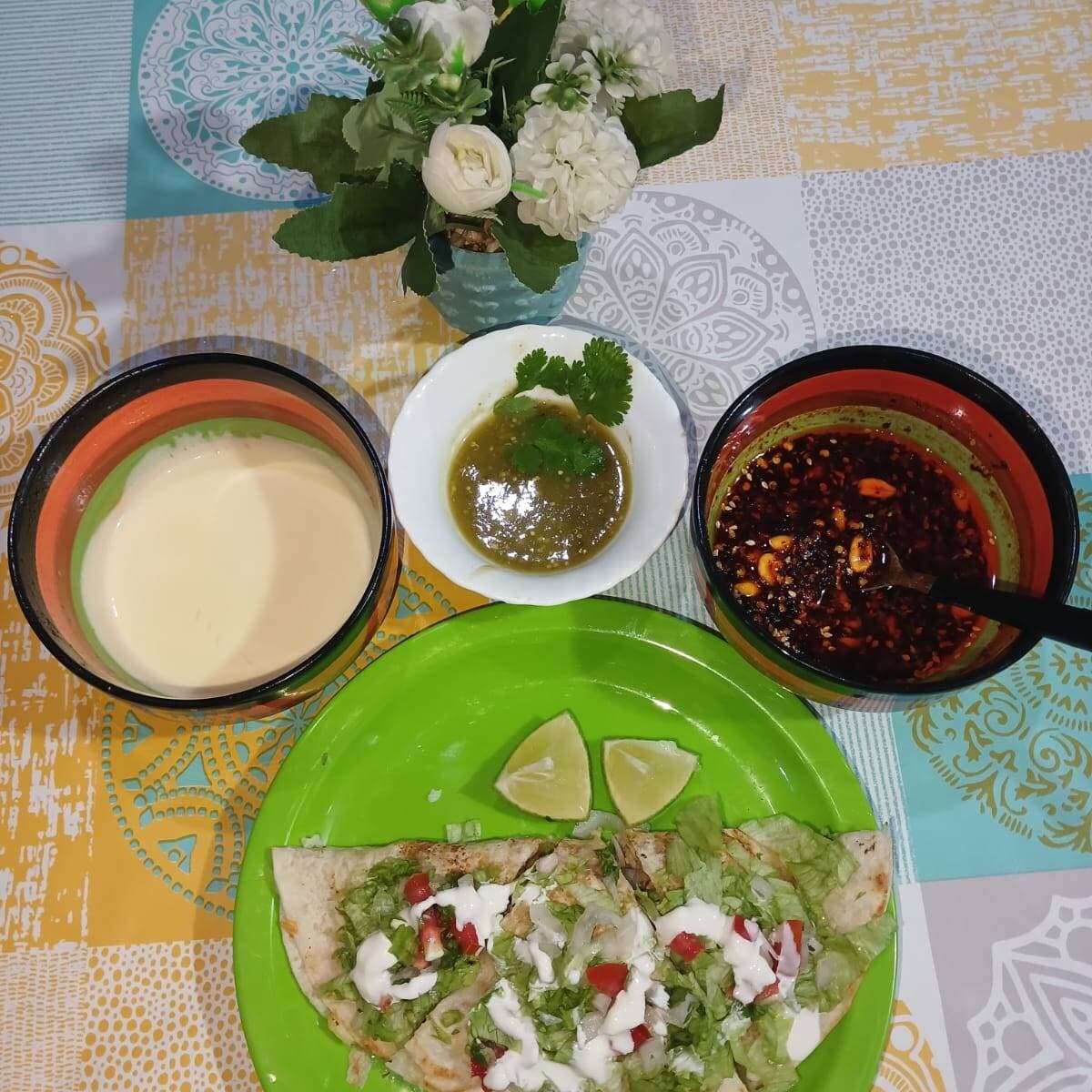 Quesadillas Pechuga de Pollo