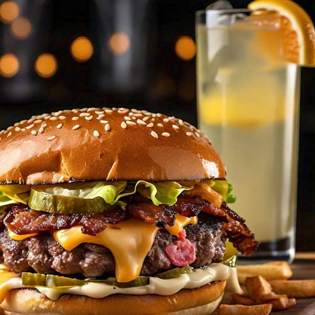 Combo | Hamburguesa de Arrachera + Limonada