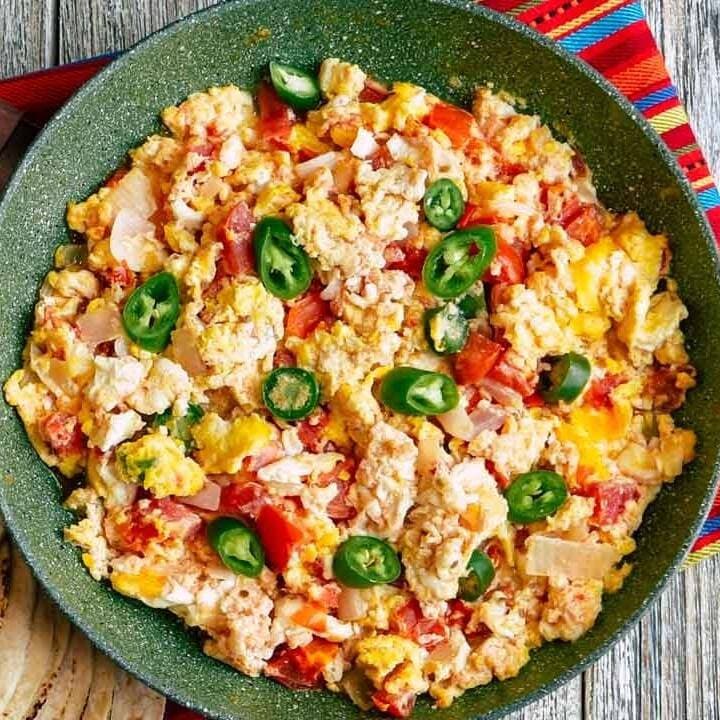 Huevos a la Mexicana