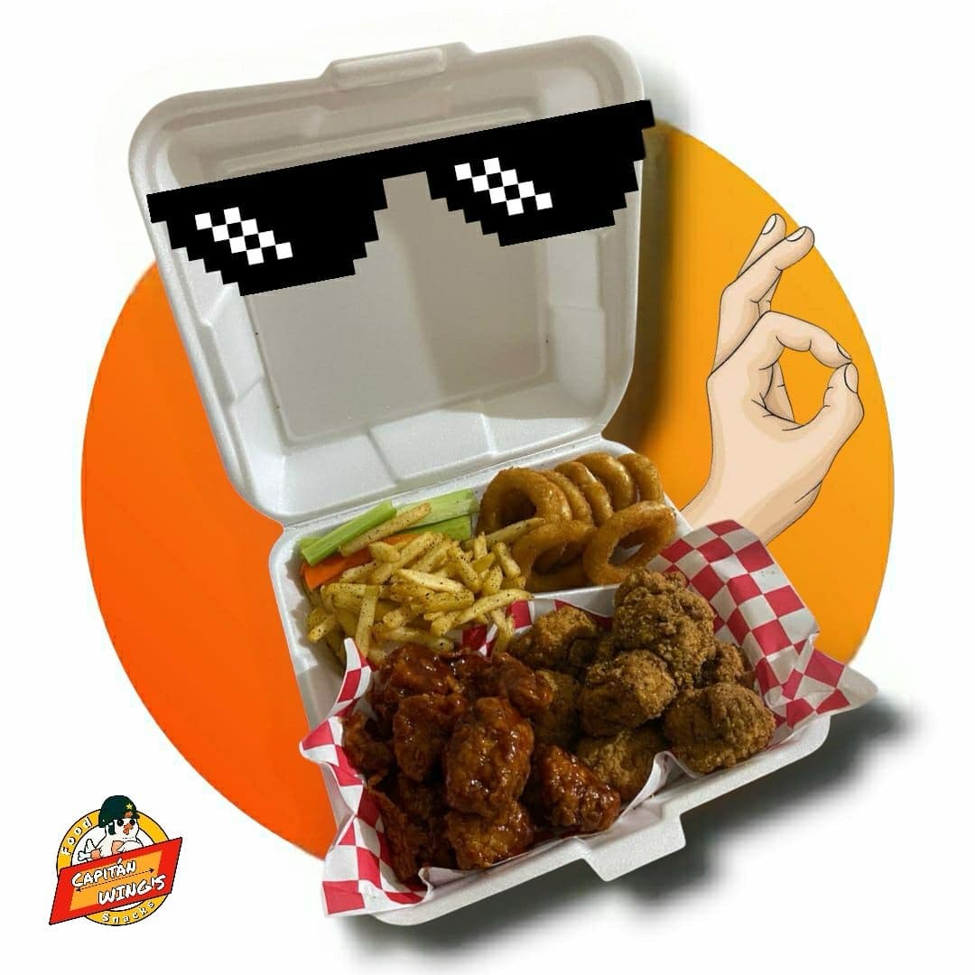 Combo Boneless más Aros de Cebolla