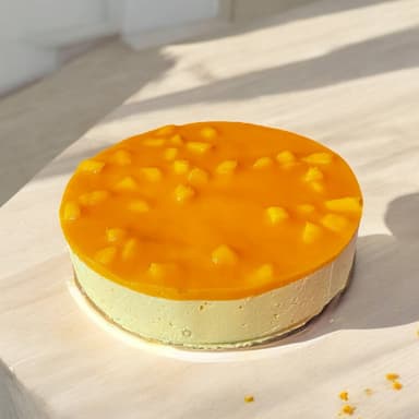 Rebanada Cheesecake de Mango