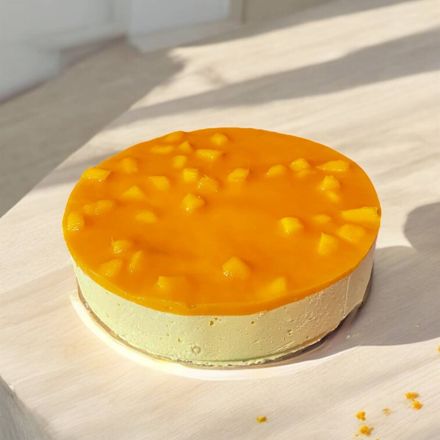 Rebanada Cheesecake de Mango