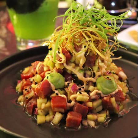 Tostada Atún Aleta Azul