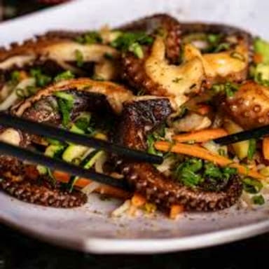 Teppanyaki de Pulpo