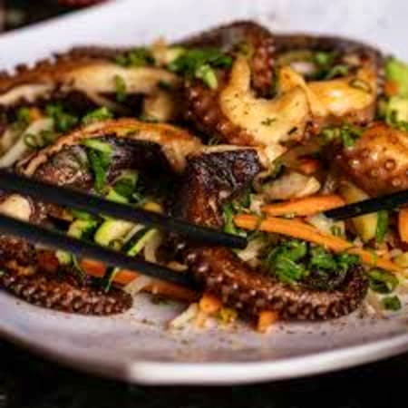 Teppanyaki de Pulpo