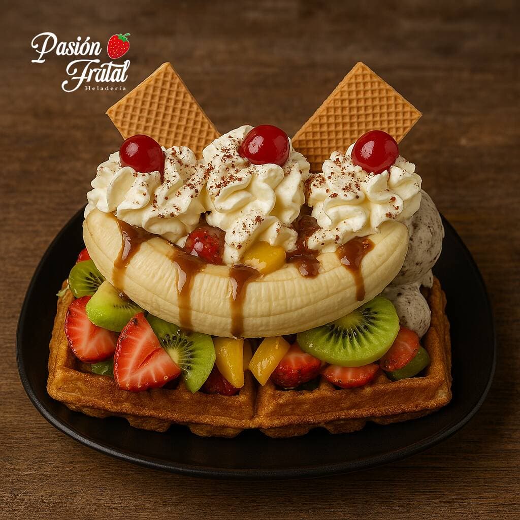 Banana Waffle