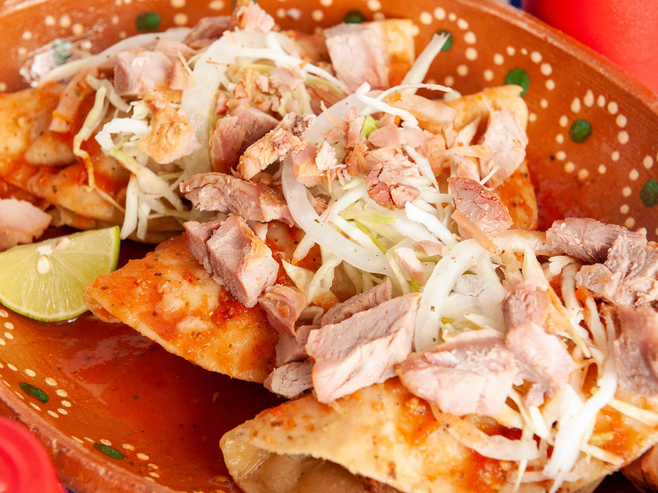 Taco Dorado con Carne