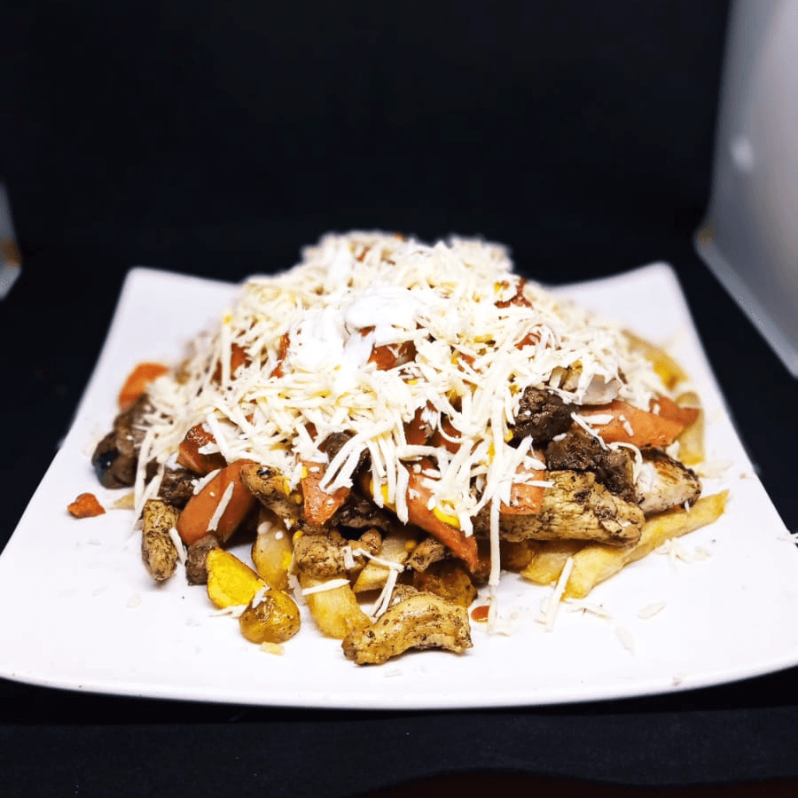 Salchipapa Super Especial