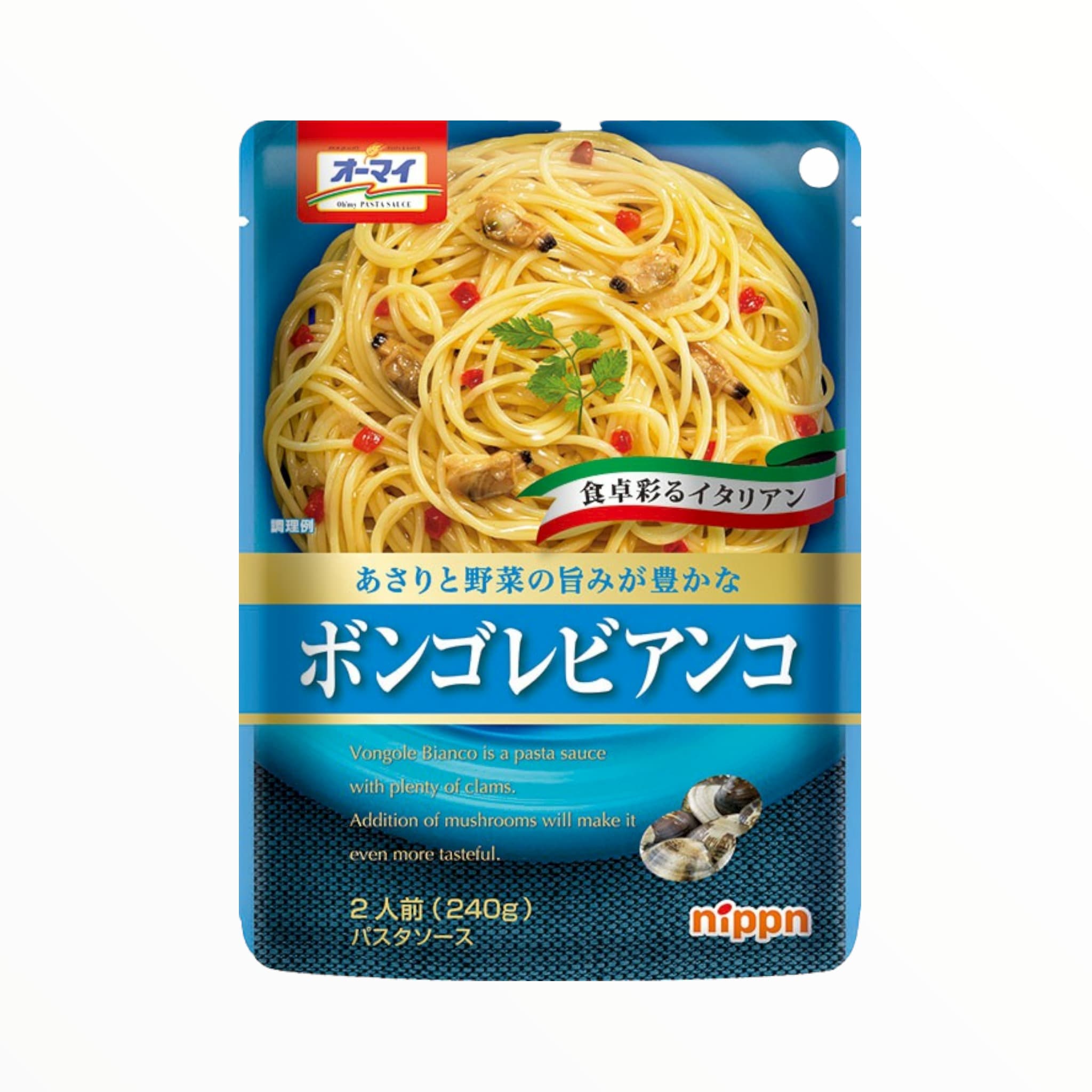 Ohmy Vongole Bianco Nippn 240 g - SE-SAL549-8440