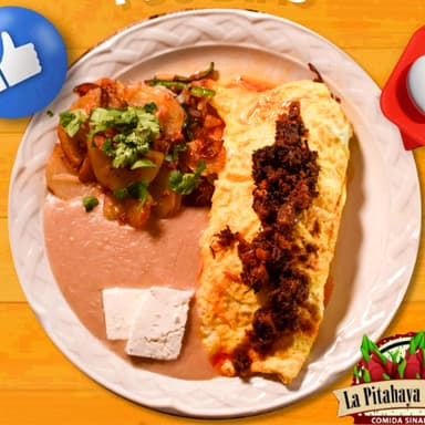 Omelette Sinaloense (De Chilorio o Machaca)