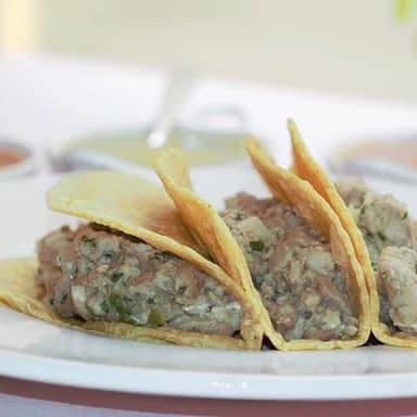 Tacos de sesos