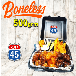 1/2 Kilo Boneless (Pueden Ser 2 Salsas)