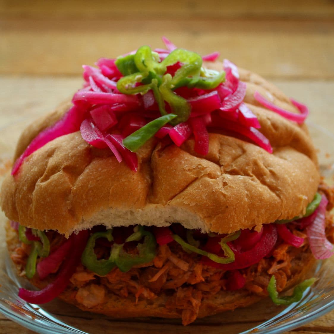 Torta de Cochinita Pibil