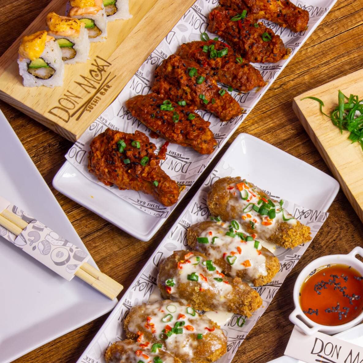Alitas crispy acevichadas (6 unidades)