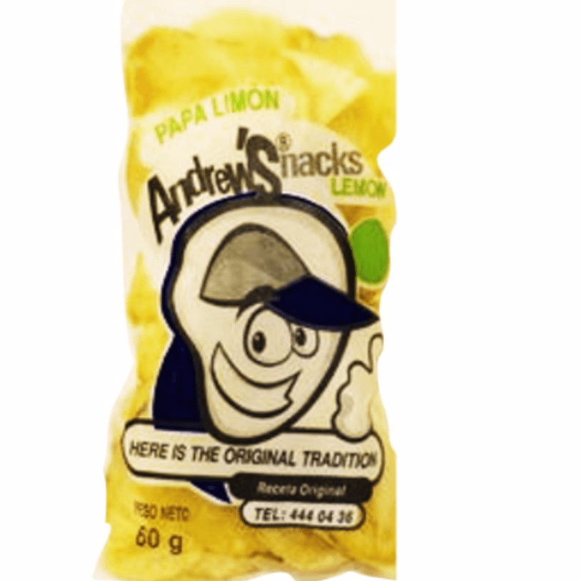 Papas Andrew´s  Limon 120gr