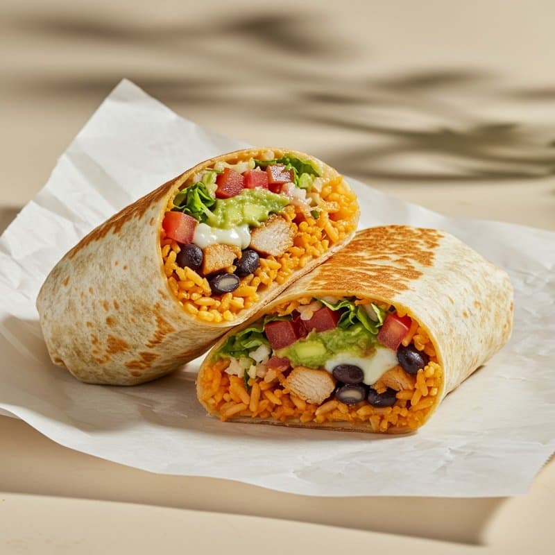 Wrap Pollo Mexicano